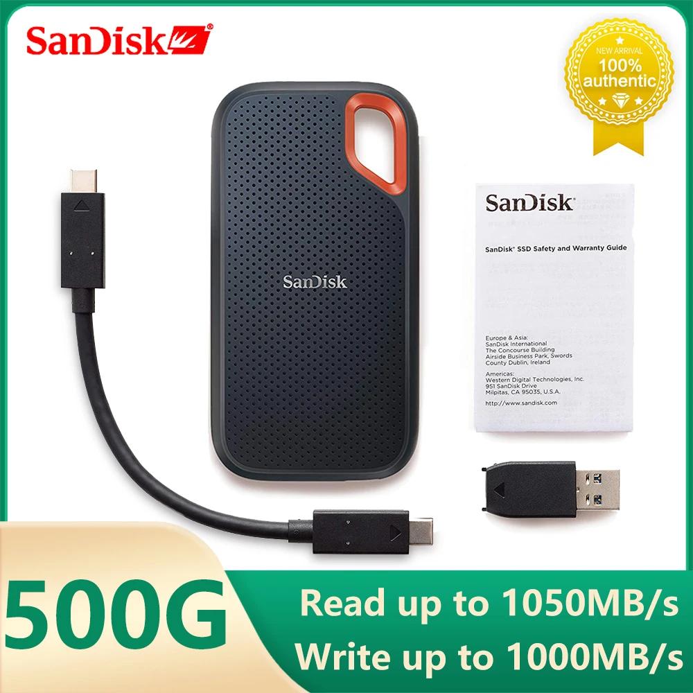 Sandisk E61 SSD 500GB 1TB 2TB 4TB   ũ ϵ ̺, Ʈ ũž ޴ SSD